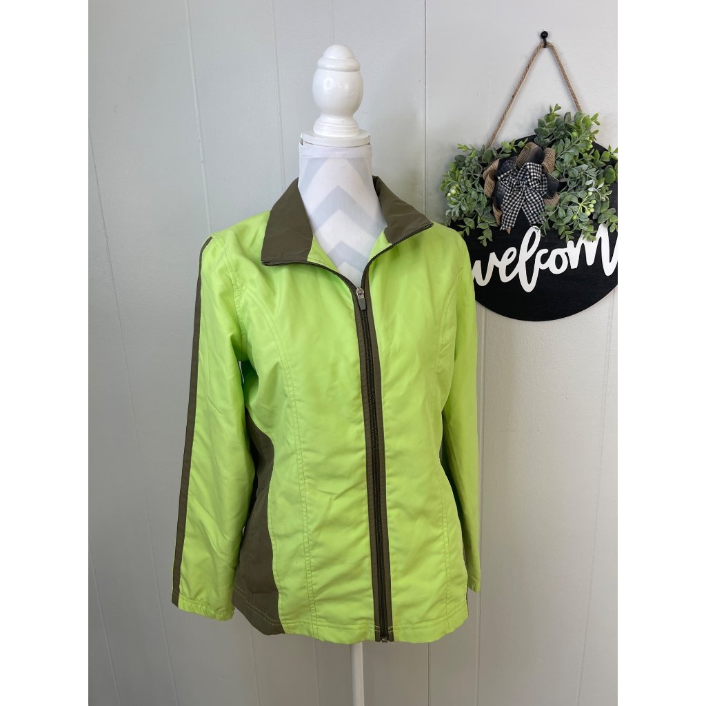 Tek Gear Lime Green And Olive Jacket